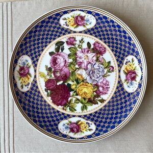 10.3” Floral Tiger Yedi Japanese Beautiful Plate